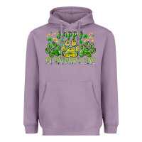 Lavender heppy st. patricks day Heavyweight Hoodie - RacoonDesign