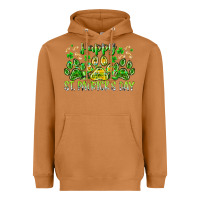 Meerkat heppy st. patricks day Heavyweight Hoodie - RacoonDesign