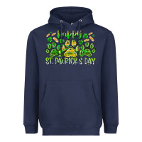 Navy heppy st. patricks day Heavyweight Hoodie - RacoonDesign