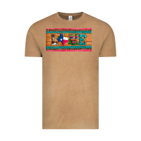 Vintage Camel love texas sunflowers cactus cowhide license plate Vintage Tee - Artiststas