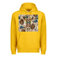 Lemon Baseball senior Premium Hoodie - NancyCooperArtShop