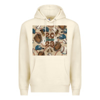 Sandshell Baseball senior Premium Hoodie - NancyCooperArtShop