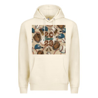 Tofu Baseball senior Premium Hoodie - NancyCooperArtShop