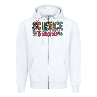 White science teacher Zipper Hoodie - Zillion Design Studio