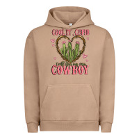 Pigment Burro cool it cupid i will find my own cowboy Urban Hoodie - MaliasSmallBusiness