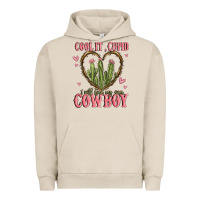 Pigment French Oak cool it cupid i will find my own cowboy Urban Hoodie - MaliasSmallBusiness