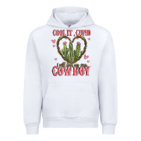 White cool it cupid i will find my own cowboy Urban Hoodie - MaliasSmallBusiness