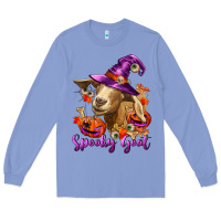 Colony Blue Spooky Goat Long Sleeve Tee - RanaPortraitStore