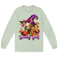 Matcha Spooky Goat Long Sleeve Tee - RanaPortraitStore
