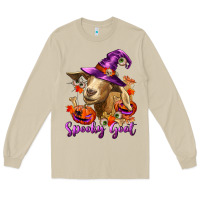 Mushroom Spooky Goat Long Sleeve Tee - RanaPortraitStore