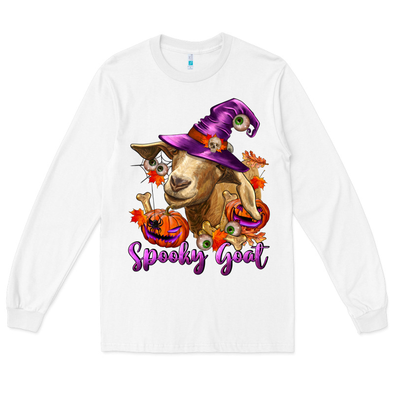 Spooky Goat Long Sleeve Tee by RanaPortraitStore | Teevron