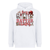 White hey batter batter swing Heavyweight Hoodie - RacoonDesign