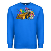 True Royal mardi gras gnome bulldozer Premium Sweatshirt - JahusDesignShop