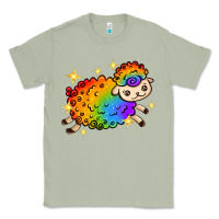 Matcha rainbow sheep with star Classic Tee - texasbilliewilder