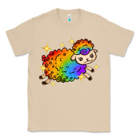 Mushroom rainbow sheep with star Classic Tee - texasbilliewilder