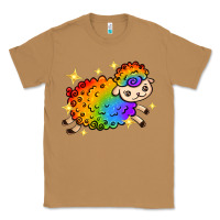 Toasted Coconut rainbow sheep with star Classic Tee - texasbilliewilder