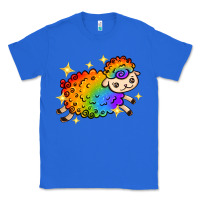 True Royal rainbow sheep with star Classic Tee - texasbilliewilder