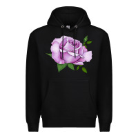 Black life's little pleasures rose Premium Hoodie - LillyAllenDesigns