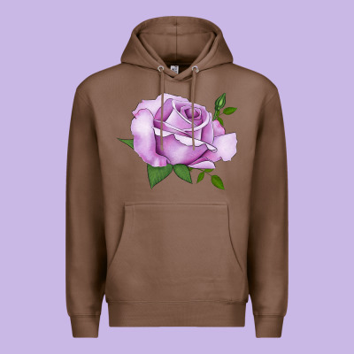 Life's Little Pleasures Rose Premium Hoodie Designed By Lillyallendesigns