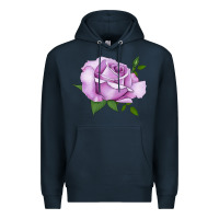 Navy life's little pleasures rose Premium Hoodie - LillyAllenDesigns