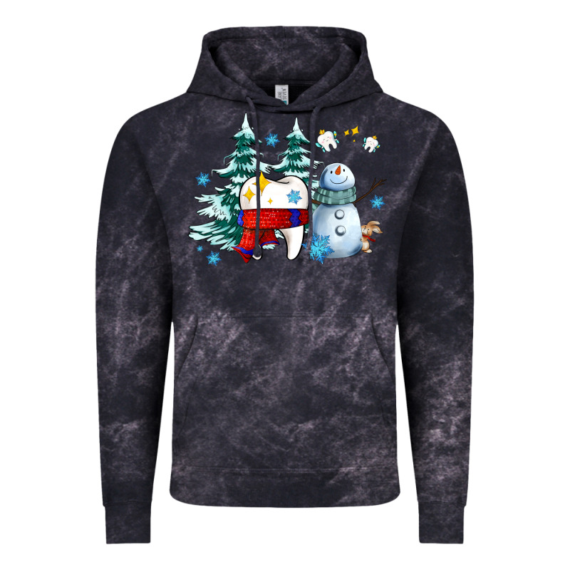 Dental Christmas Teeth And Winter With Snowman Vintage Hoodie by AdoDesignShop | Teevron