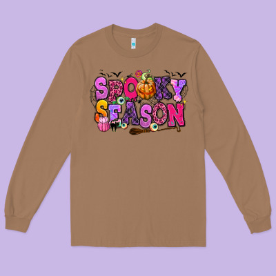 Long Sleeve Tee Spooky season Halloween