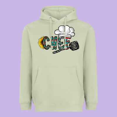 Chef Heavyweight Hoodie Designed By Cowhidedigitalart