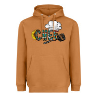 Meerkat chef Heavyweight Hoodie - CowhideDigitalArt