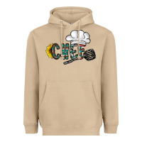 Mushroom chef Heavyweight Hoodie - CowhideDigitalArt