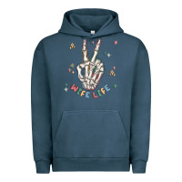 Pigment Midnight Navy wife life Urban Hoodie - MaliasSmallBusiness