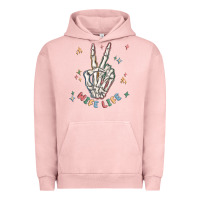 Pigment Salmon wife life Urban Hoodie - MaliasSmallBusiness