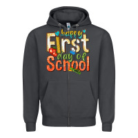 Smoke happy first day of school Zipper Hoodie - texasbilliewilder