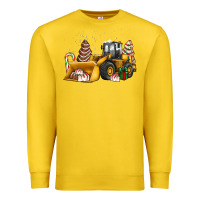 Lemon little debbie tree cakes bulldozer Premium Sweatshirt - JahusDesignShop