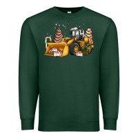 Sports Green little debbie tree cakes bulldozer Premium Sweatshirt - JahusDesignShop