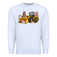 White little debbie tree cakes bulldozer Premium Sweatshirt - JahusDesignShop