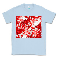Dusty Blue christmas candies Classic Tee - RanaPortraitStore