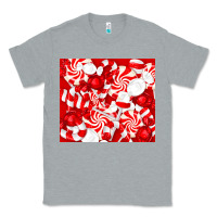 Heather Grey christmas candies Classic Tee - RanaPortraitStore