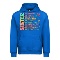 Cobalt sister beautiful loyal reliable Urban Hoodie - MaliasSmallBusiness
