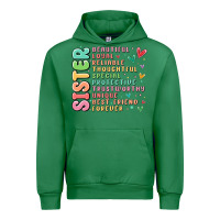 Emerald sister beautiful loyal reliable Urban Hoodie - MaliasSmallBusiness