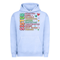 Pigment Grape Ice sister beautiful loyal reliable Urban Hoodie - MaliasSmallBusiness