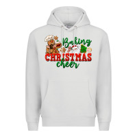 Dove Grey Baking Christmas cheer Premium Hoodie - NancyCooperArtShop