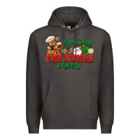 Smoke Baking Christmas cheer Premium Hoodie - NancyCooperArtShop