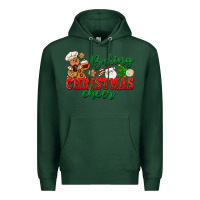 Sports Green Baking Christmas cheer Premium Hoodie - NancyCooperArtShop