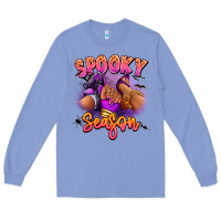Colony Blue Spooky season sneaker and heel afro woman Long Sleeve Tee - RanaPortraitStore