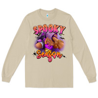 Mushroom Spooky season sneaker and heel afro woman Long Sleeve Tee - RanaPortraitStore