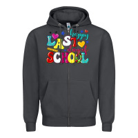 Smoke happy last day of school Zipper Hoodie - texasbilliewilder