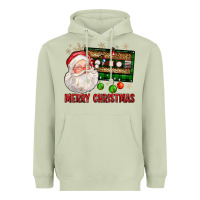 Matcha Merry christmas santa cassette Heavyweight Hoodie - FaDigitalArtStudio