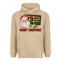Mushroom Merry christmas santa cassette Heavyweight Hoodie - FaDigitalArtStudio
