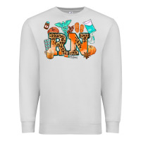 Dove Grey rn registered nurse Premium Sweatshirt - AdoDesignShop