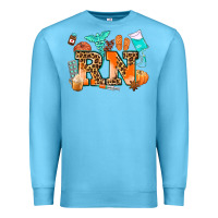 Ocean Blue rn registered nurse Premium Sweatshirt - AdoDesignShop